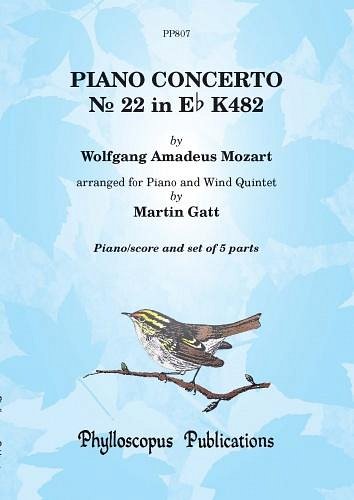 W.A. Mozart: Piano Concerto No 22 In Es K482 (Pa+St)