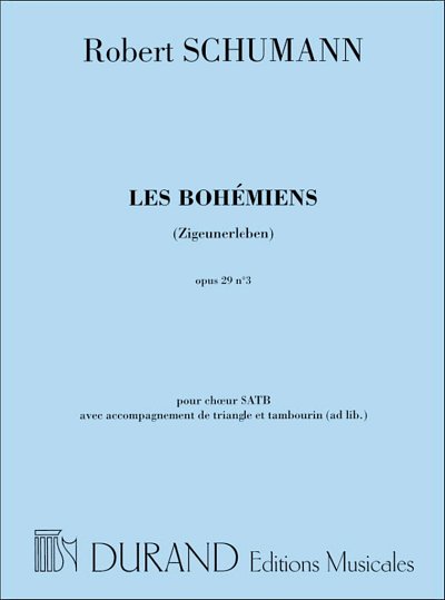 R. Schumann: Les Bohemiens 4Vx Mixtes-Piano