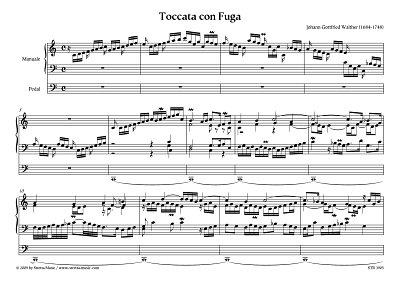 DL: J.G. Walther: Toccata con Fuga in C