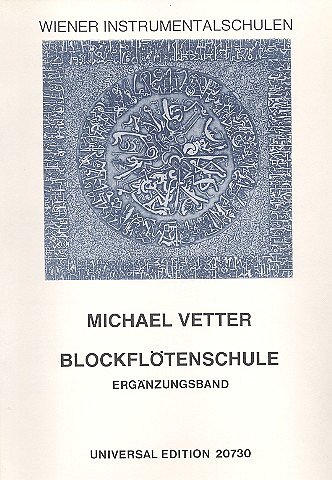 M. Vetter: Blockflötenschule