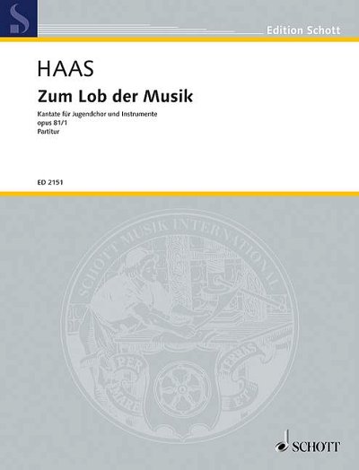 J. Haas: Zum Lob der Musik