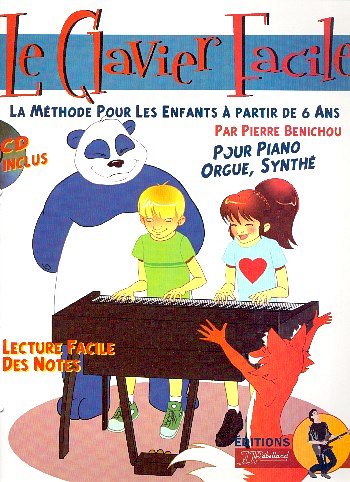 P. Benichou: Le Clavier Facile, Klav (+CD)