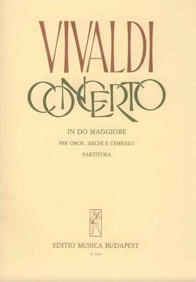 A. Vivaldi: Concerto in do maggiore RV 451, ObStrBc (Part.)