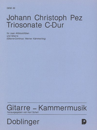 J.C. Pez: Triosonate C-Dur