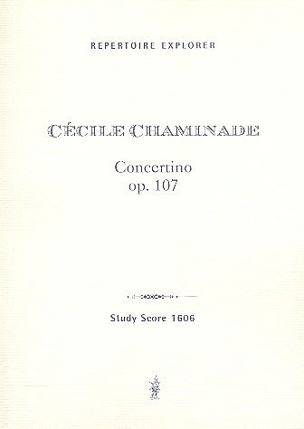 C. Chaminade: Concertino op. 107, FlOrch (Stp)