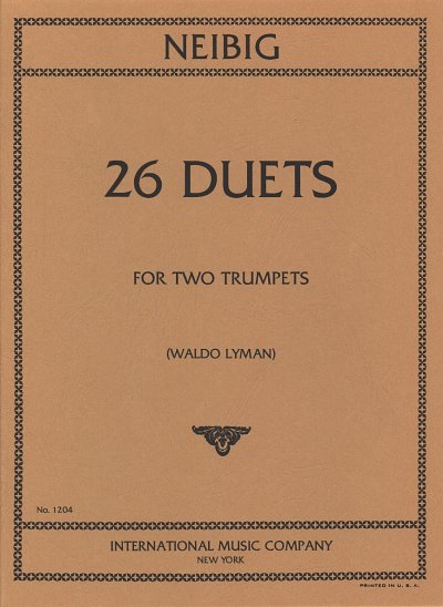 26 Duets (Lyman), 2Trp (Sppa)