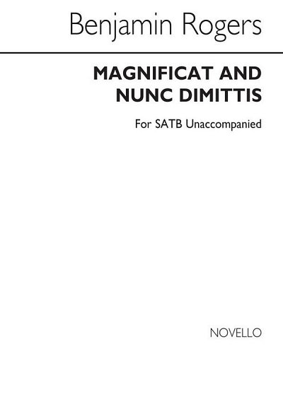 Magnificat & Nunc Dimittis, GchKlav (Chpa)