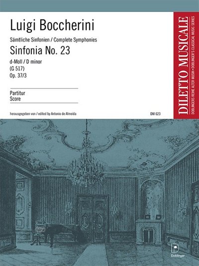 L. Boccherini: Sinfonia Nr. 23 d-Moll o, 2Vl2VlaOrch (Part.)