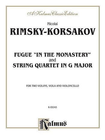 N. Rimski-Korsakow: Fugue In the Monastery & S, 2VlVaVc (Bu)