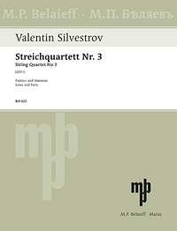 V. Silvestrov: Streichquartett Nr. 3, Streichquartett