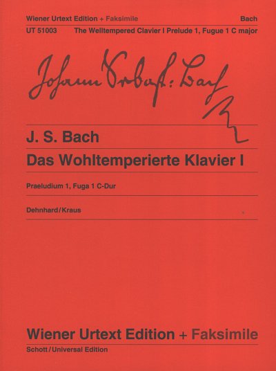 J.S. Bach: Präludium I und Fuge I  C-Dur BWV 846, Klav