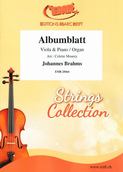 J. Brahms: Albumblatt, VaKlv/Org