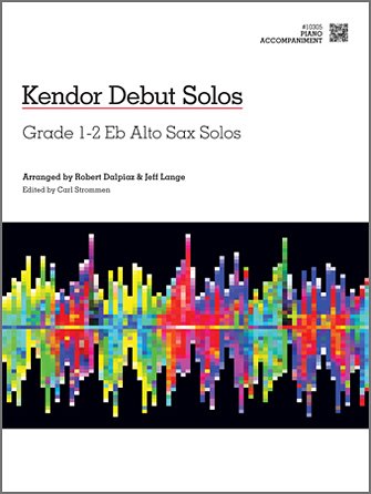 Kendor Debut Solos - Eb Alto Sax - Piano Acc, ASaxKlav