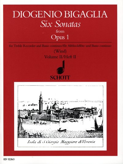 D. Bigaglia: Six Sonatas op. 1 , ABlfBc