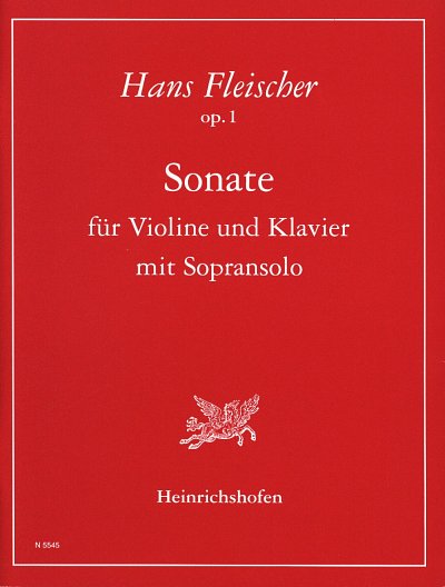 H. Fleischer: Sonate für Violine und Kla, GesSVlKlav (Pa+St)