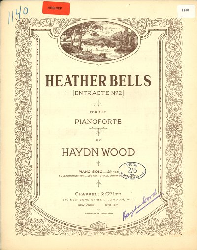 H. Wood: Heather Bells (Entr'acte No.2)