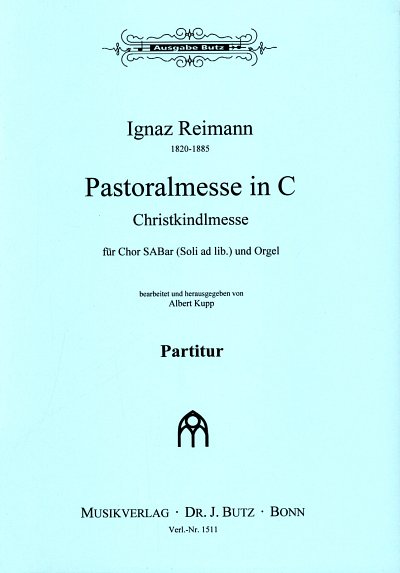 I. Reimann: Pastoralmesse C-Dur, GchOrch (Part.)