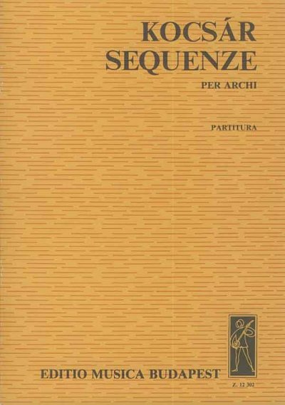 M. Kocsár: Sequenze, Stro (Part.)