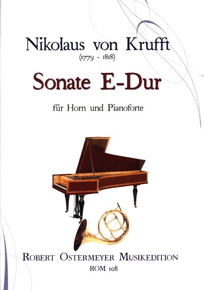 Krufft Nikolaus Von: Sonate E-Dur Musik Fuer Horn