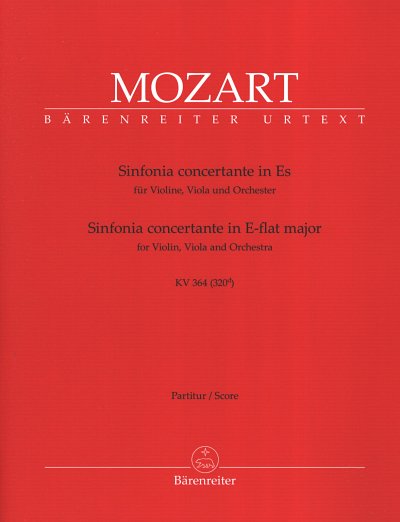 W.A. Mozart: Sinfonia concertante Es-Dur KV364 (Part.)
