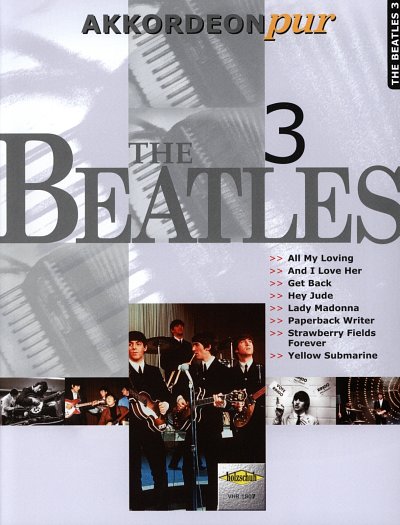 Beatles: Beatles 3 Akkordeon Pur