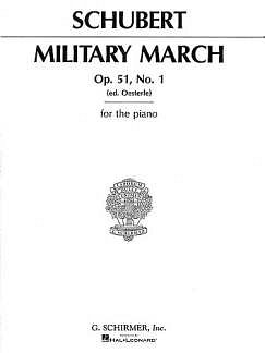 F. Schubert: Military March, Op. 51, No. 1, Klav