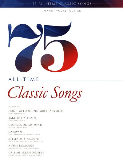 75 All-Time Classic Songs, GesKlaGitKey (SBPVG)