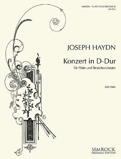 J. Haydn: Flötenkonzert D-Dur Hob. VII/D1 , Fl (Fl)