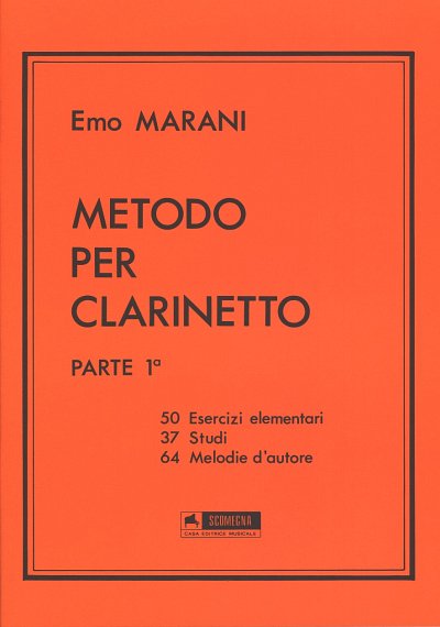E. Marani: Metodo per clarinetto 1, Klar