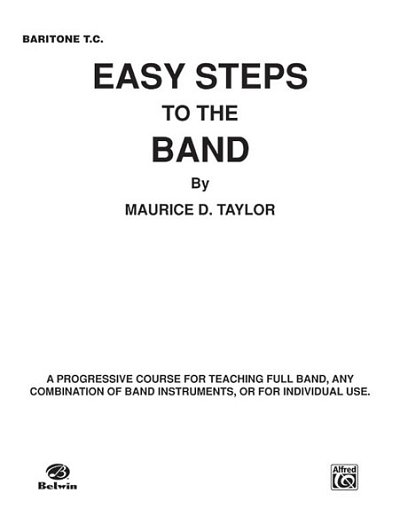 Easy Steps to the Band - Baritone TC, Blaso
