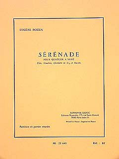 E. Bozza: Sérénade (Pa+St)