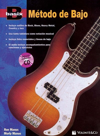 R. Manus: Método de bajo, E-Bass (+CD)