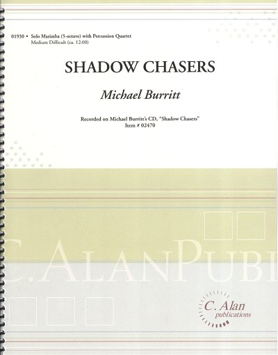 AQ: M. Burritt: Shadow Chasers, MarPerc4 (Pa+St) (B-Ware)