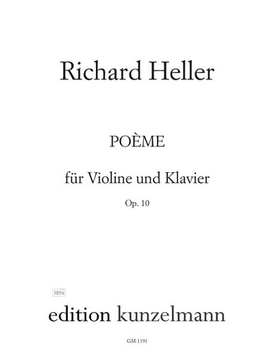 H. Richard: Poème für Violine und Klavier, VlKlav (KlavpaSt)