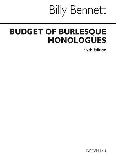 Sixth Budget Of Burlesque Monologue, Ges (Bu)