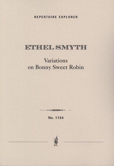 E.M. Smyth: Variations on Bonny sweet robi, FlObKlav (Pa+St)