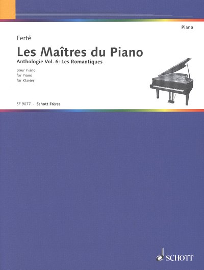 A. Ferté: Les Maîtres du Piano 6, Klav