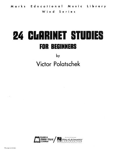 24 Clarinet Studies for Beginners, Klar