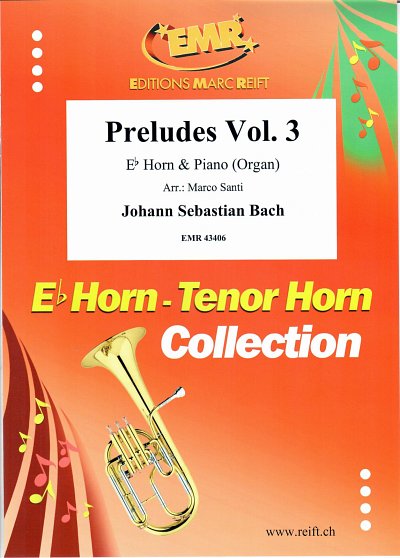 J.S. Bach: Preludes Vol. 3, HrnKlav/Org