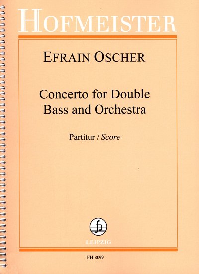 E. Oscher: Concerto for Double Bass and Orch, KbOrch (Part.)
