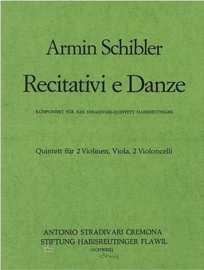 A. Schibler: Recitativi e danze (Stsatz)