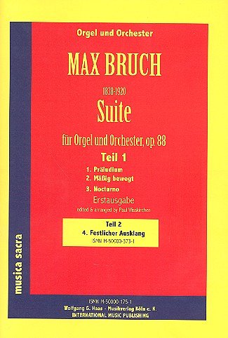 M. Bruch: Suite Op 88 Teil 1