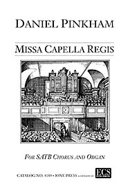 D. Pinkham: Missa Capella Regis, GchOrg (Chpa)