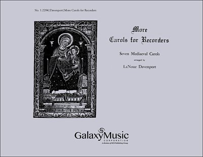 More Carols for Recorders (Chpa)