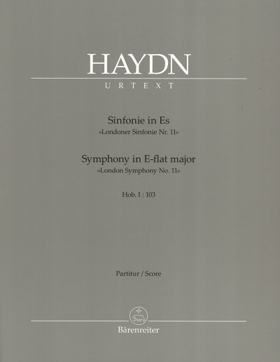 J. Haydn: London Symphony no. 11 in E-flat major Hob. I:103