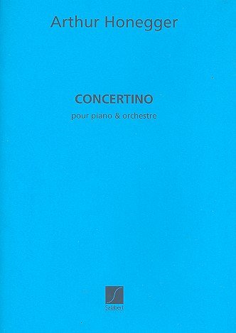 A. Honegger: Concertino 2 Pianos Reduction , Klav4m (Part.)