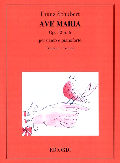 F. Schubert: Ave Maria Op. 52 N. 6 D. 839, GesKlav