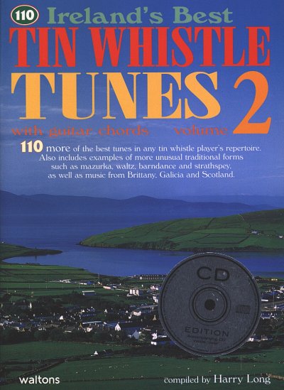 110 Ireland's Best Tin Whistle Tunes 2 With Guitar Chords