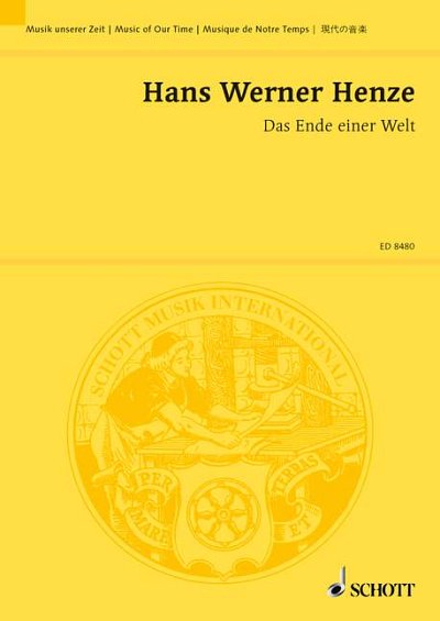 H.W. Henze: Das Ende einer Welt
