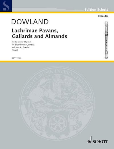 DL: J. Dowland: Lachrimae Pavans, Galiards and Almands (Sppa